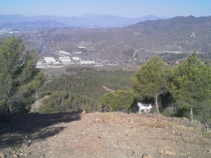 Corriendo por los Montes de Málaga.