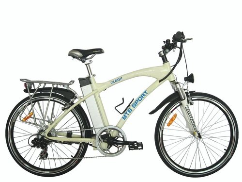 Bici eléctrica de gama baja. Fuente: www.ecomovilidad.net