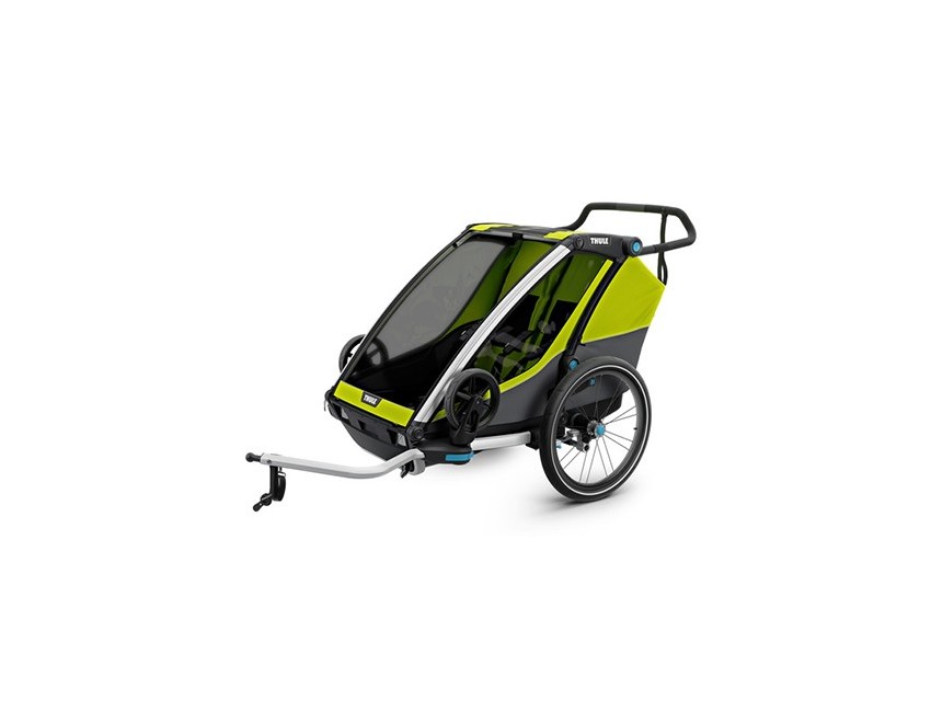 Carrito Chariot cab2 Thule + kit bici