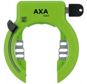 Antirrobo al cuadro AXA Solid verde